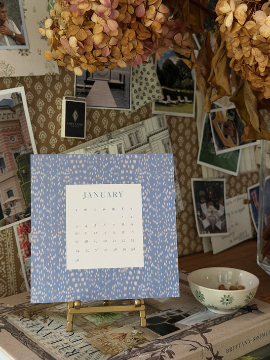 2027 Calendar (No Easel)